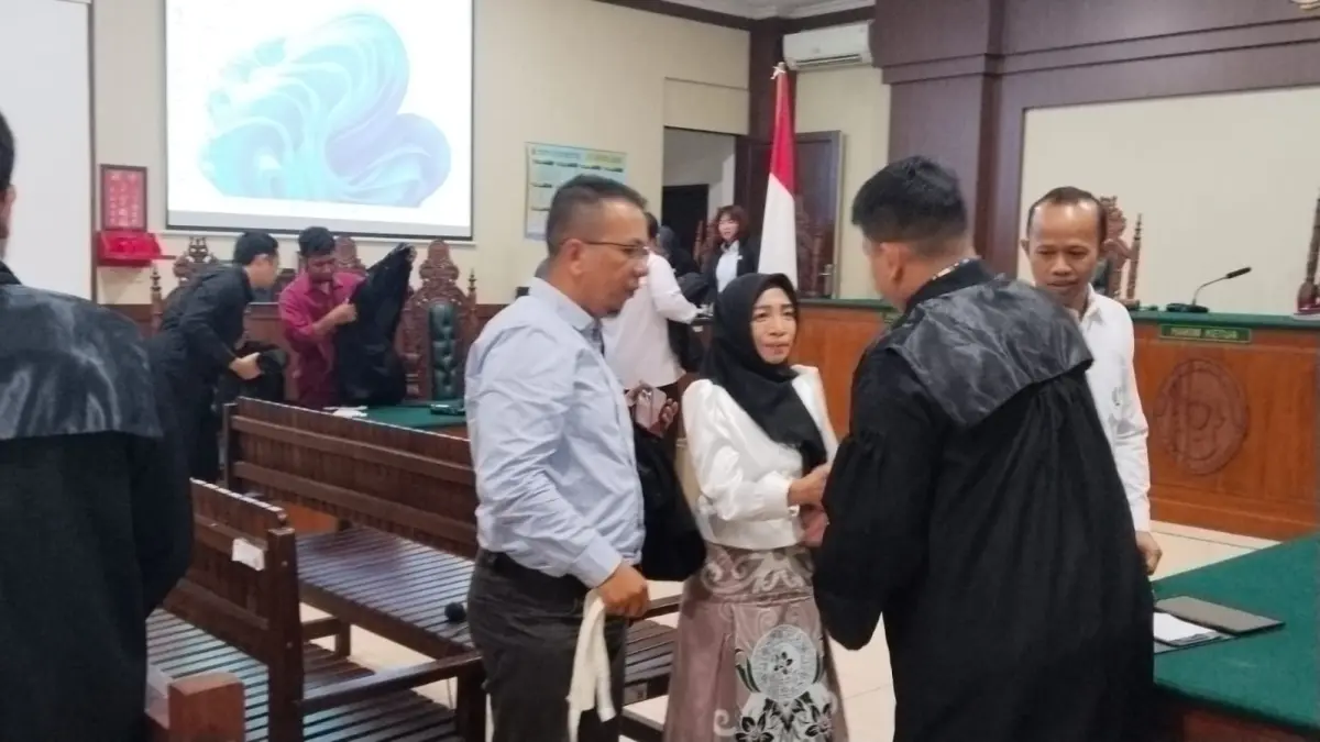 Tiga terdakwa korupsi KONI Barsel jalani vonis.Agus Jaya/Kalteng Pos