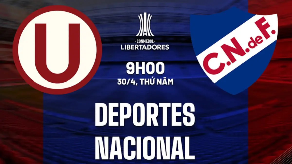 Universitario de Deportes bersiap menjajal kekuatan Club Nacional di Estadio Monumental “U”, Ate dalam laga lanjutan penyisihan Grup B Copa Libertadores 2026, Kamis (30/4/2026) pagi WIB. (Sumber: bongda24h.vn)