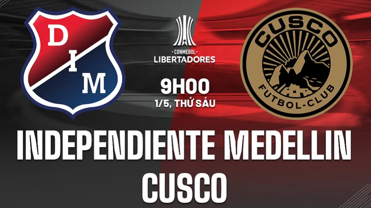 Independiente Medellin bersiap menjamu Cusco di Stadion Atanasio Girardot dalam lanjutan penyisihan Grup A Copa Libertadores 2026, Jumat (1/5/2026) pagi WIB. (Sumber: bongda24h.vn)