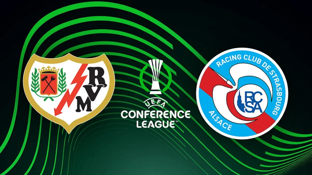 Rayo Vallecano dijadwalkan menjamu Strasbourg di Estadio de Vallecas pada leg pertama semifinal UEFA Conference League 2025-2026, Jumat (1/5/2026) dini hari WIB. (Sumber: thesportsdb.com)