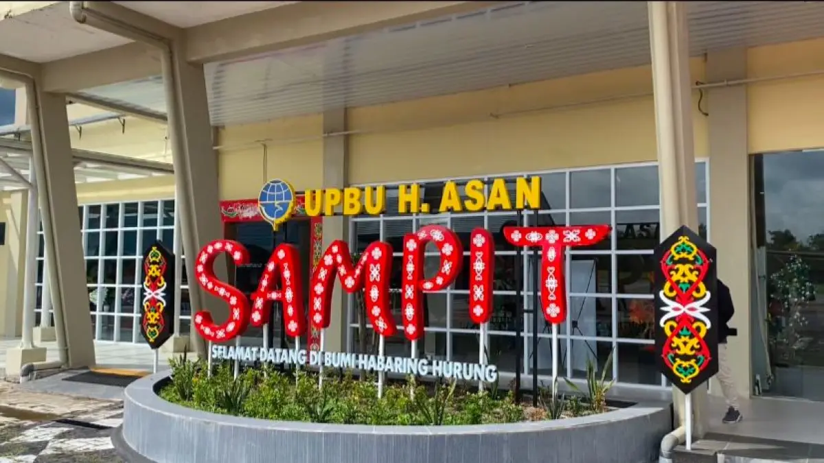 Bandara H Asan Sampit.Miftah/kaltengpos.jawapos.com