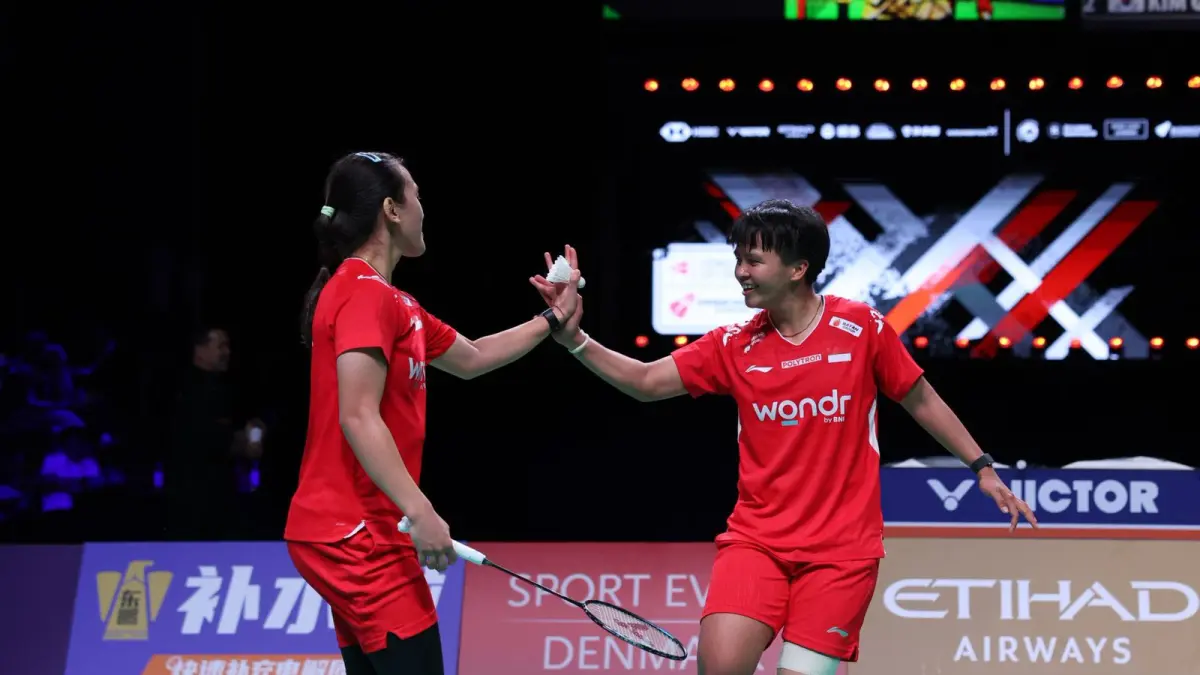 bulu tangkis putri Indonesia memastikan langkah ke semifinal Uber Cup 2026.PBSI