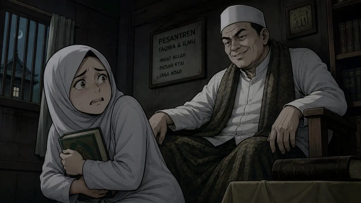 Ilustrasi asusila oleh Kiai di pondok pesantren Kabupaten Pati.