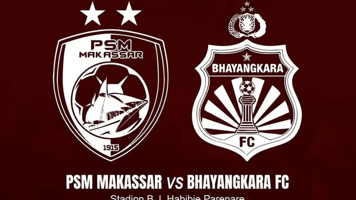 PSM Makassar bersiap menghadapi ujian berat saat bersua Bhayangkara FC di Stadion Gelora B.J. Habibie pada pekan ke-31 BRI Super League 2025/2026, Senin (4/5/2026) sore WIB. (Sumber: Instagram @larutspace)