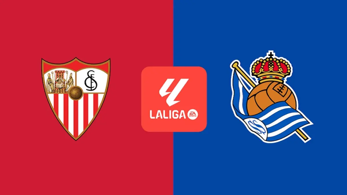 Sevilla bersiap menghadapi Real Sociedad di Stadion Ramon Sanchez Pizjuan dalam laga pekan ke-34 La Liga musim 2025-2026, Selasa (5/5/2026) dini hari WIB. (Sumber: dazn.com)
