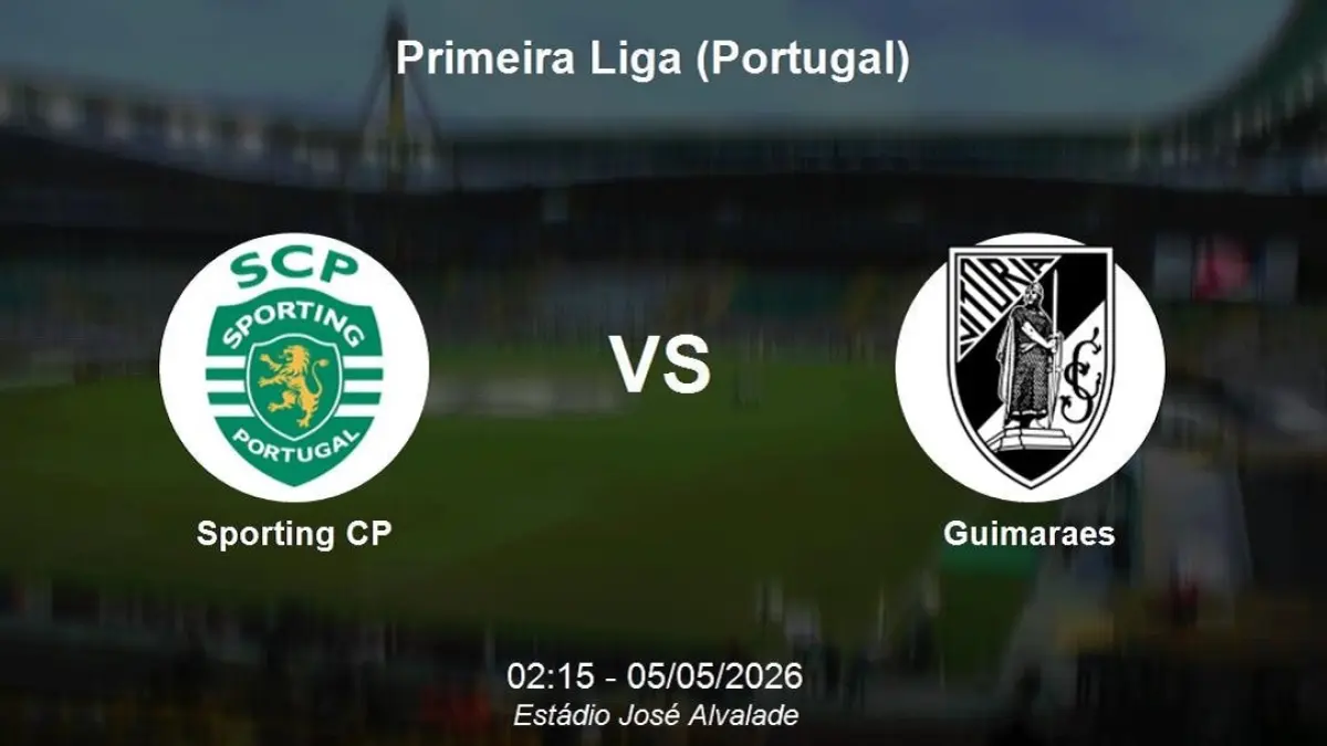 Sporting CP bersiap menjamu Vitoria de Guimaraes di Estadio Jose Alvalade dalam laga pekan ke-32 Liga Portugal 2025-2026, Selasa (5/5/2026) dini hari WIB. (Sumber: baonghean.vn)