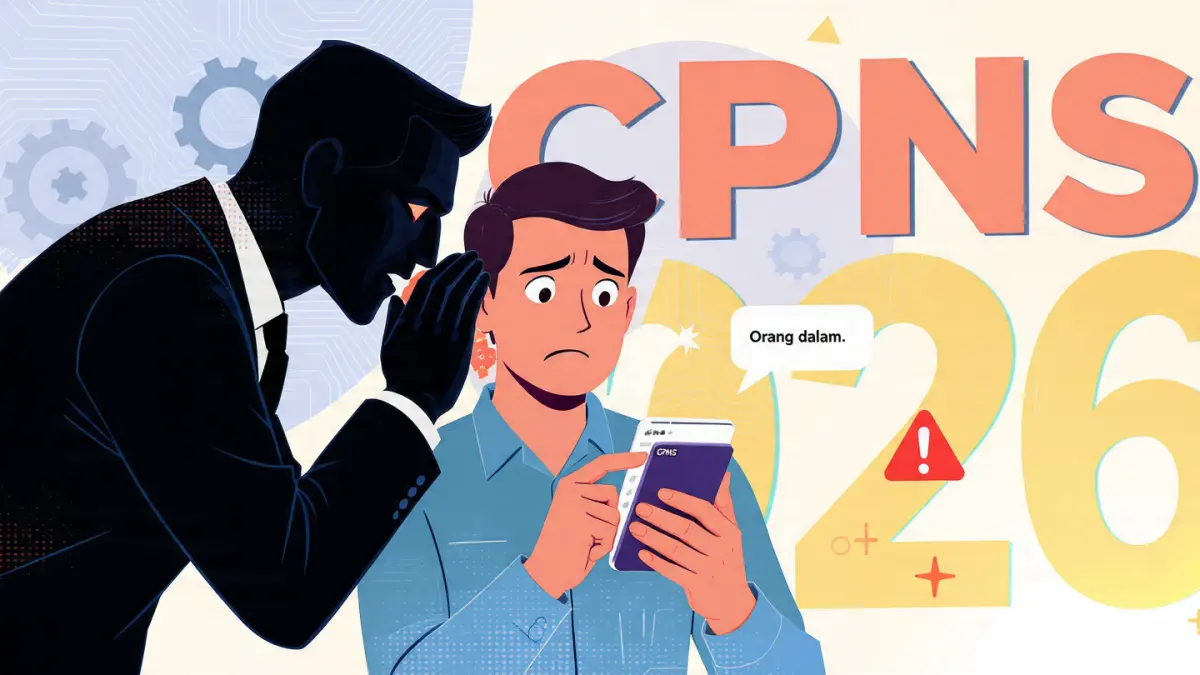Waspada penipuan CPNS 2026.Ilustrasi Meta