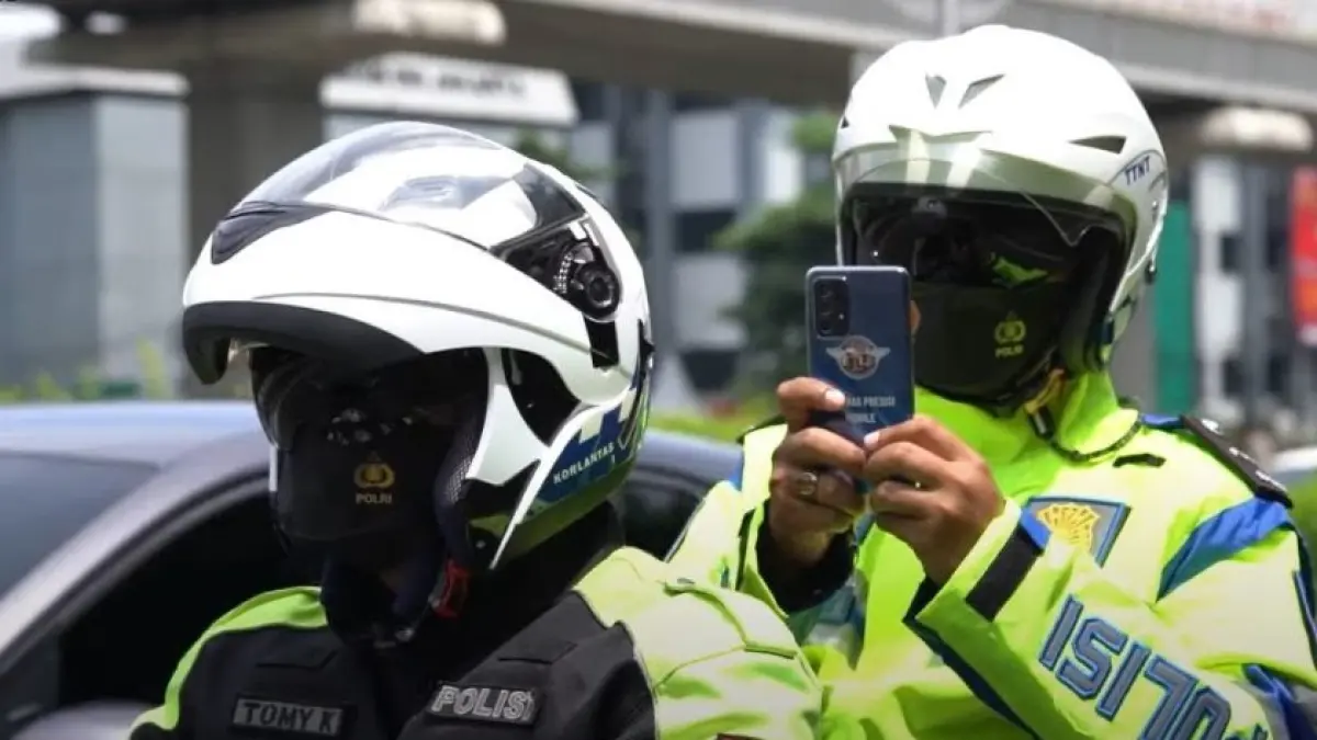 ETLE Mobile diterapkan di Kalteng.Korlantas