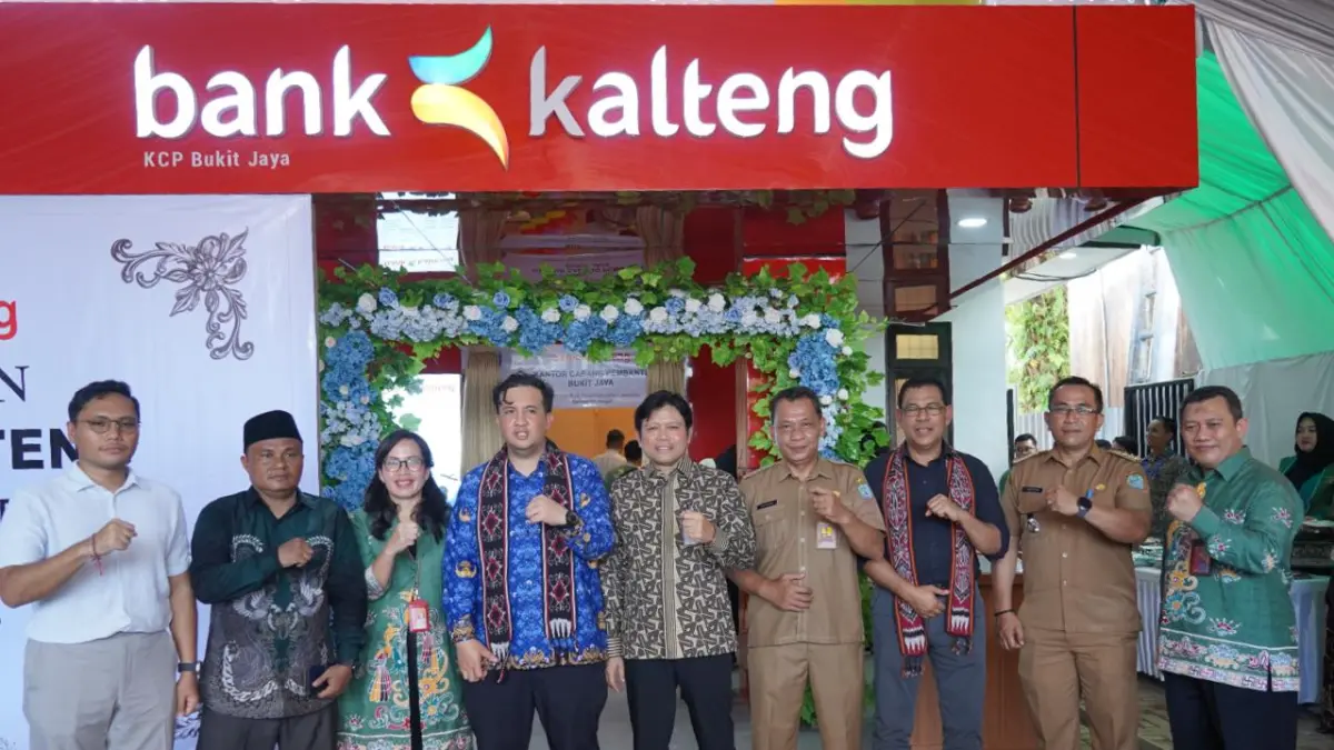 Peresmian Kantor Bank Kalteng Cabang Pembantu Bukit Jaya.Humas