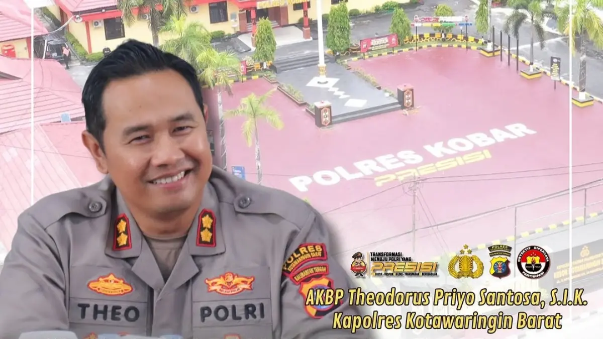 Kapolres Kobar AKBP Theodorus Priyo Santosa