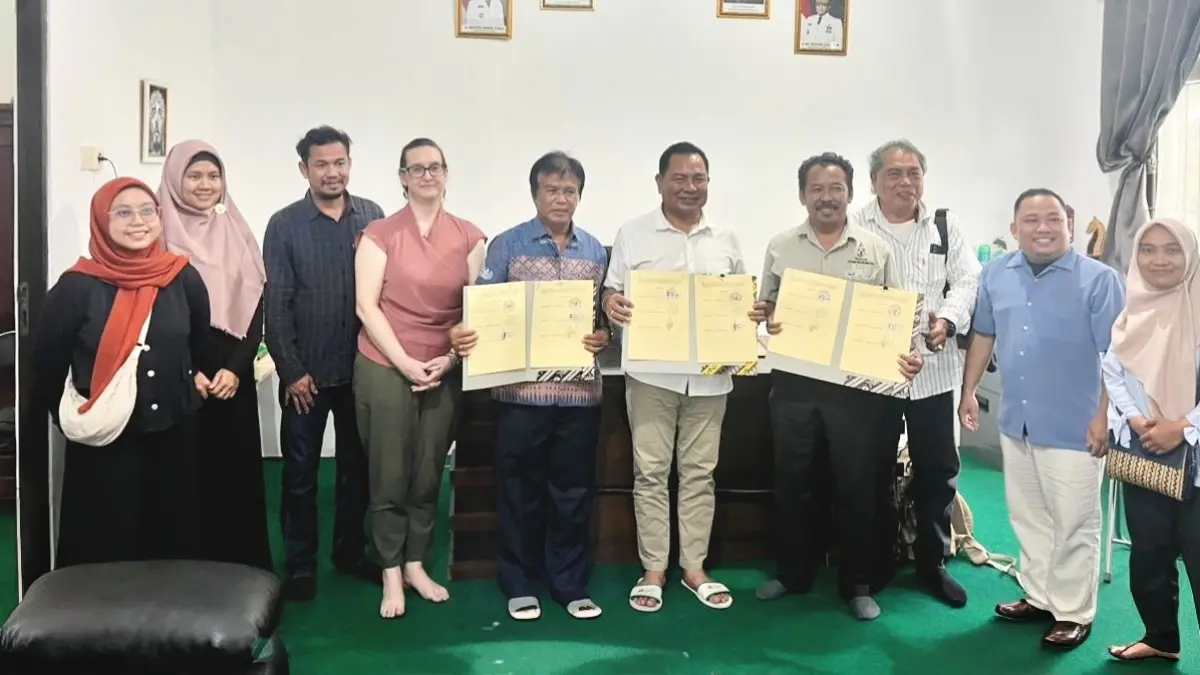 Kerja sama UPR bersama Kesatuan Pengelolaan Hutan Lindung (KPHL) Kapuas Kahayan, serta Yayasan Banama Tingang Menteng.Humas