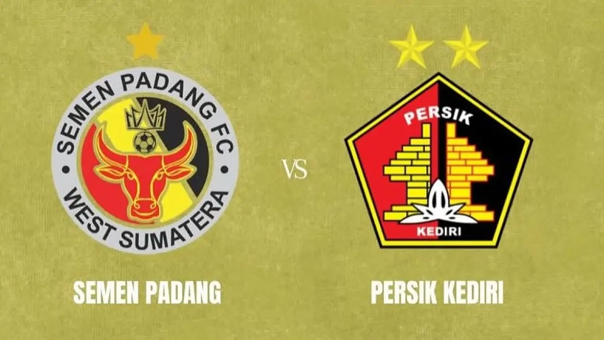 Semen Padang dijadwalkan menghadapi Persik Kediri di Stadion H. Agus Salim pada pekan ke-32 BRI Super League 2025-2026, Jumat (8/5/2026) pukul 15.30 WIB. (Sumber: Instagram @joinaldy dan bacaritopdg)