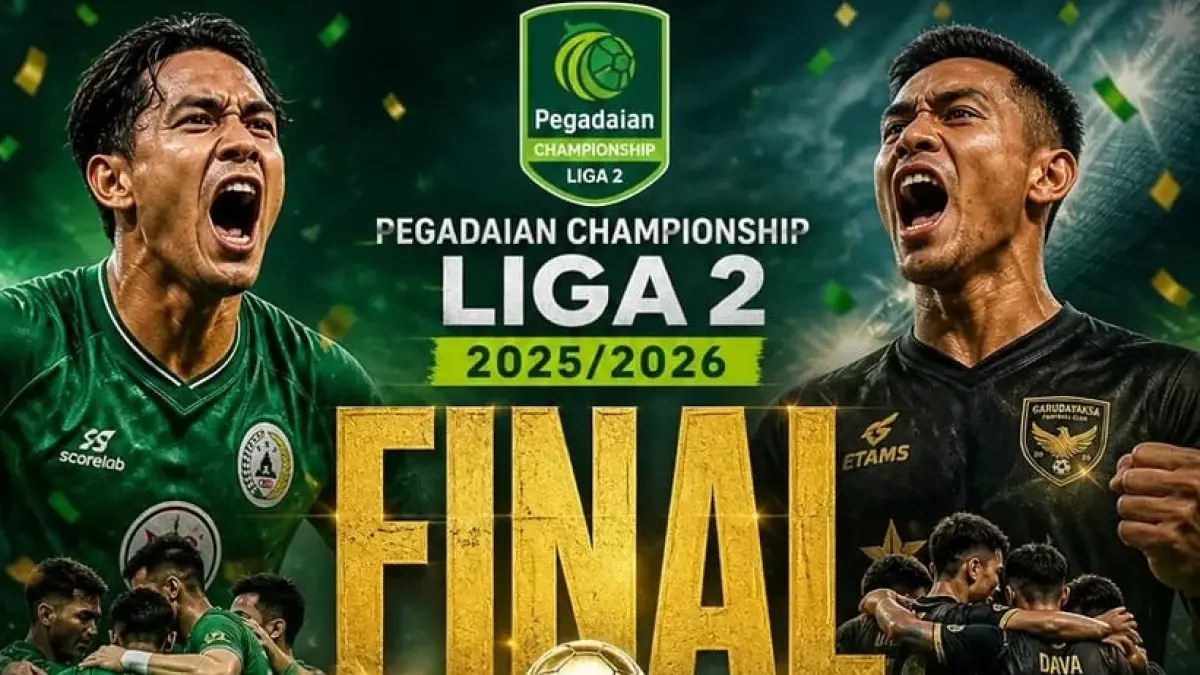 PSS Sleman dijadwalkan menghadapi Garudayaksa FC di Stadion Maguwoharjo pada partai final Liga 2 Pegadaian Championship 2025-2026, Sabtu (9/5/2026) malam WIB. (Sumber: Instagram @event_olahraga_solo)
