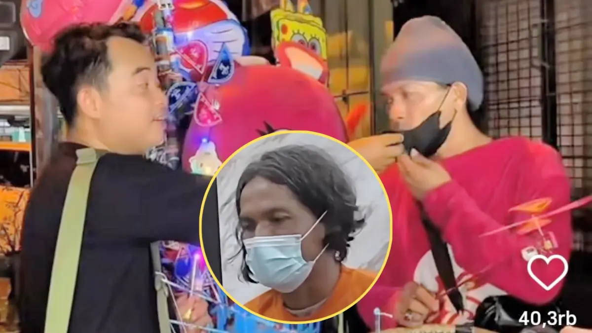 Satuan, badut dan penjual balon jadi tersangka pembunuhan mertua dan aniaya istri.Instagram/@kabarmojokerto