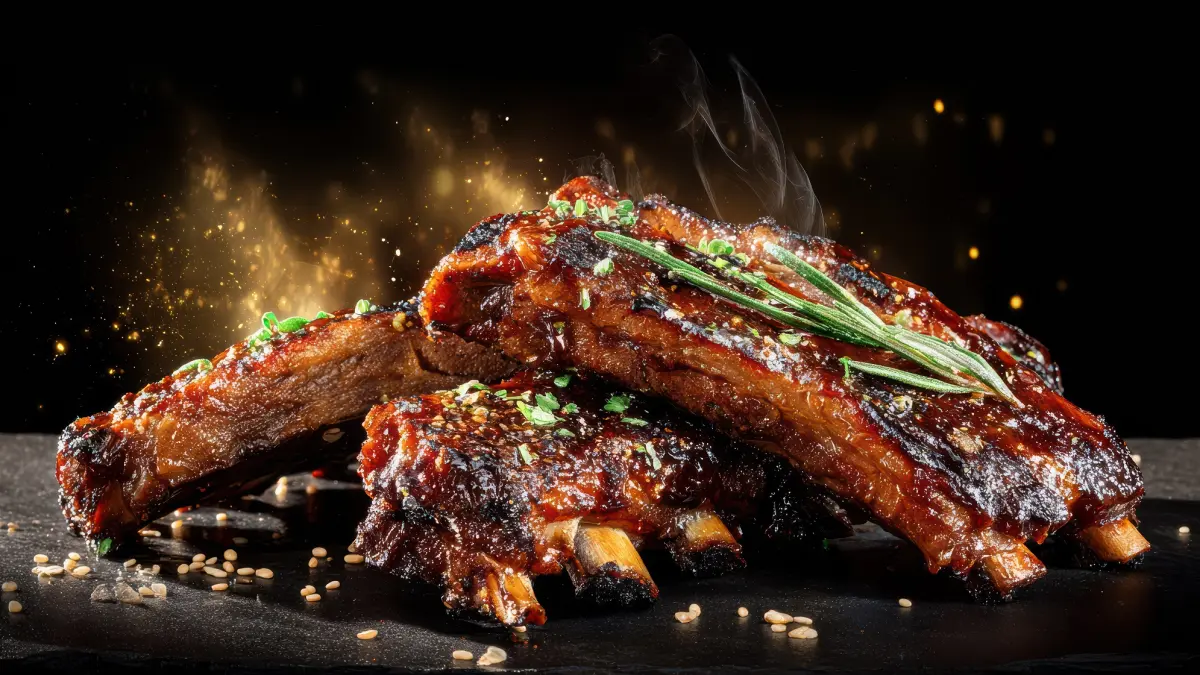 ILUSTRASI : Resep rahasia iga bakar kecap ala restoran . FREEPIK