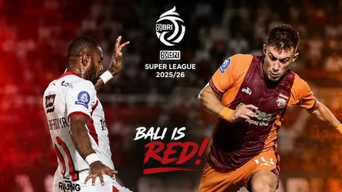 Bali United dijadwalkan menjamu Borneo FC di Stadion Kapten I Wayan Dipta pada pekan ke-32 lanjutan BRI Super League 2025-2026, Senin (11/5/2026) malam WIB. (Sumber: Instagram @tribunmaung1933)