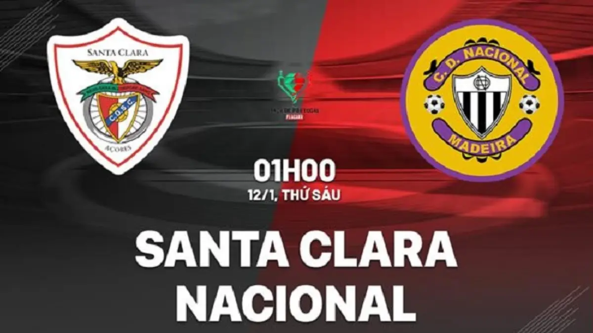 Santa Clara bersiap menjamu CD Nacional di Stadion Sao Miguel pada pekan ke-33 Primeira Liga 2025-2026, Selasa (12/5/2026) dini hari WIB. (Sumber: bongda24h.vn)
