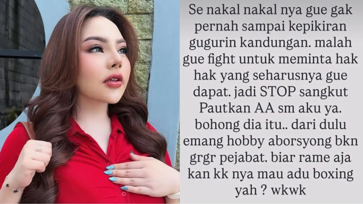 Lisa Mariana komentari curhatan Ayu Aulia.Instagram/@lisamarianaa