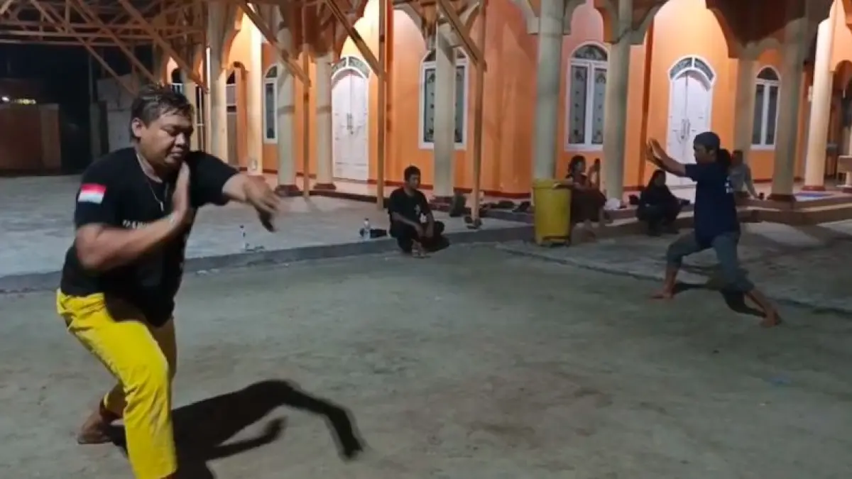 Kuntau Bangkui, seni bela diri asal Kotim andalan di FBIM 2026. Miftah/kaltengpos.jawapos.com