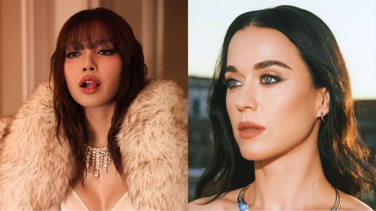 Lisa BLACKPINK dan Katy Perry