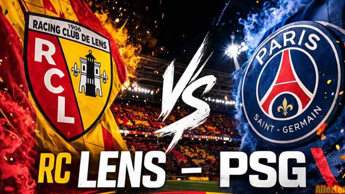 RC Lens bersiap menjajal kekuatan Paris Saint-Germain (PSG) di Stadion Bollaert-Delelis dalam laga tunda pekan ke-29 Ligue 1 musim 2025-2026, Kamis (14/5/2026) dini hari WIB. (Sumber: allezlens.fr)  