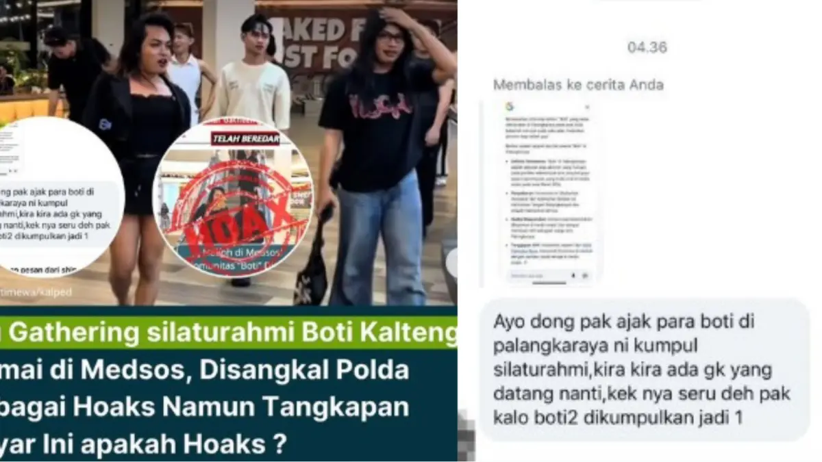 Unggahan KaltengPedia perihal kabar gathering.