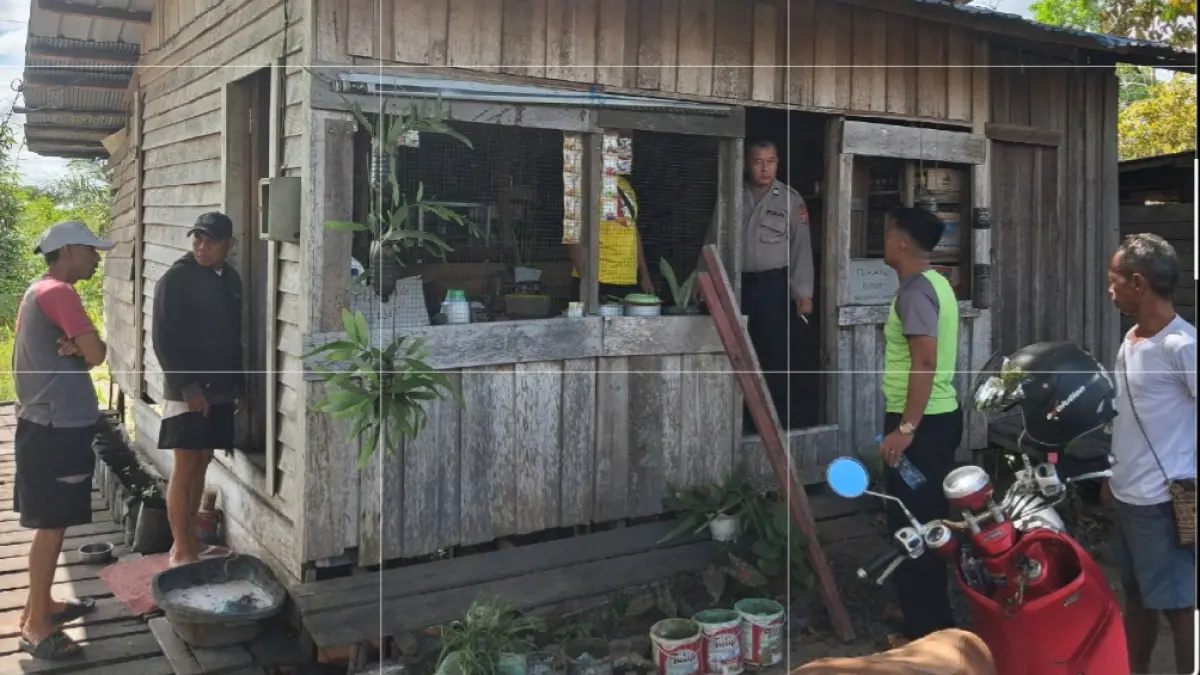 Penganiayaan di warung lintas Mahir Mahar.Agus Pramono/kaltengpos.jawapos.com