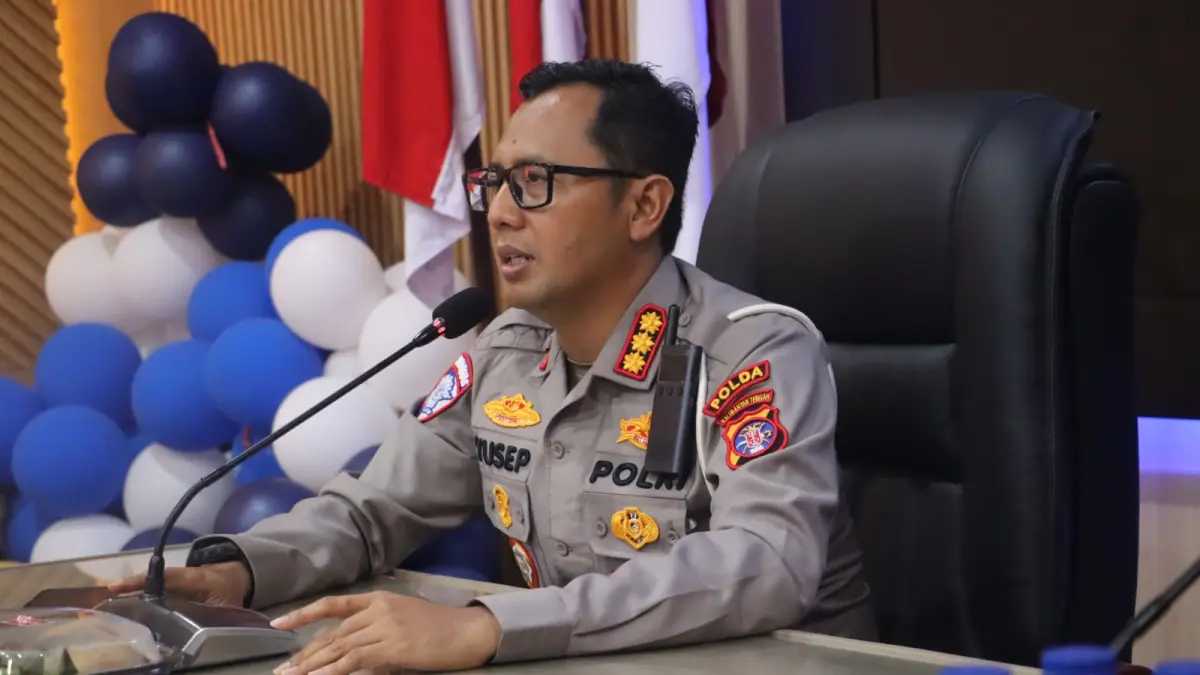 Direktur Lalu Lintas Polda Kalteng, Kombes Pol Yusep Dwi Prastiya