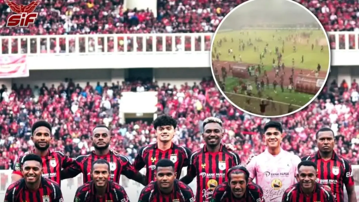 Sanksi berat bagi Persipura.Facebook/Ngobrolin bola