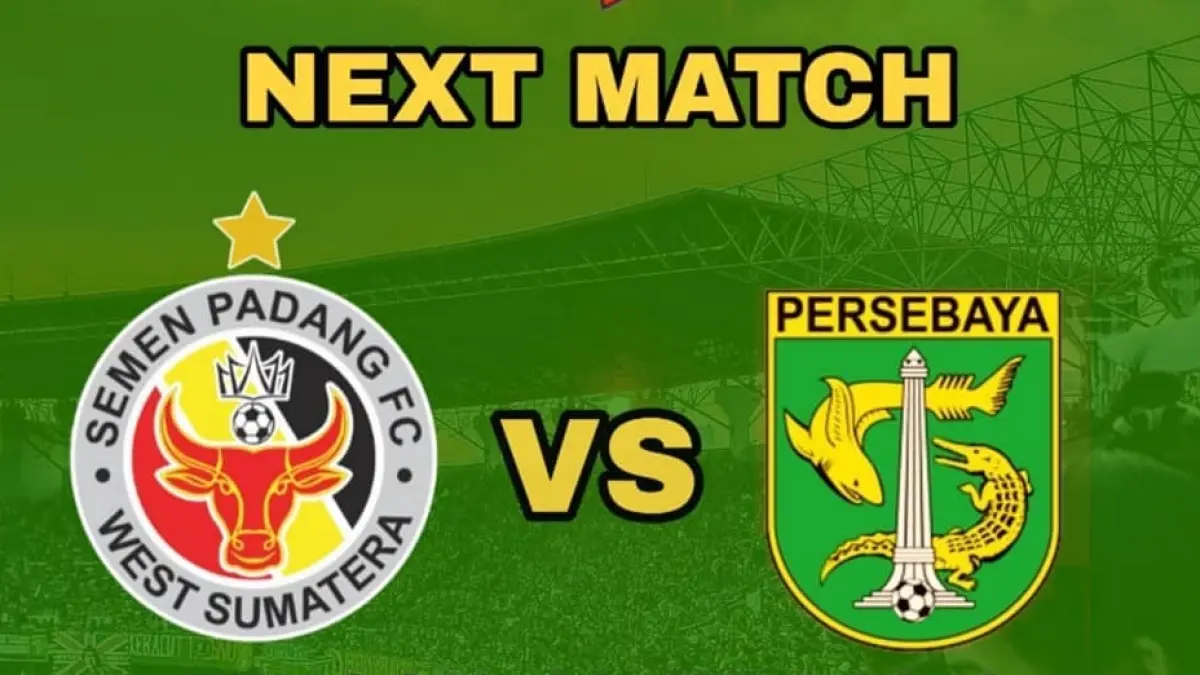 Semen Padang bersiap menjamu Persebaya Surabaya di Stadion H. Agus Salim dalam laga lanjutan BRI Super League 2025-2026, Jumat (15/5/2026) sore WIB. (Sumber: Instagram @kitabonek)