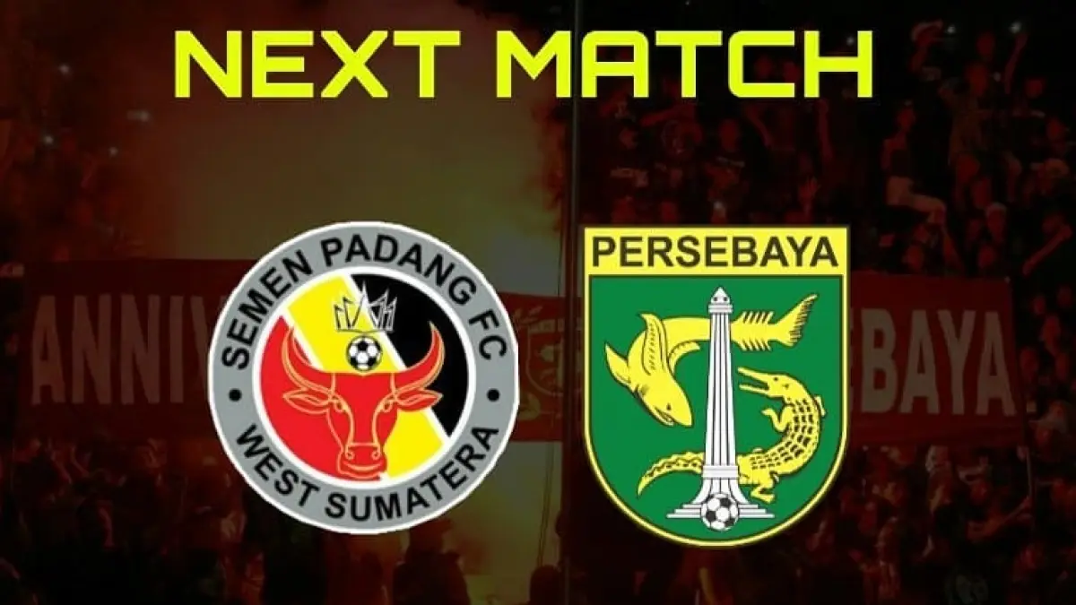 Semen Padang FC bersiap menjajal kekuatan Persebaya Surabaya di Stadion H. Agus Salim pada pekan ke-33 lanjutan BRI Super League 2025-2026, Jumat (15/5/2026) sore WIB. (Sumber: Instagram @persebayamatch)