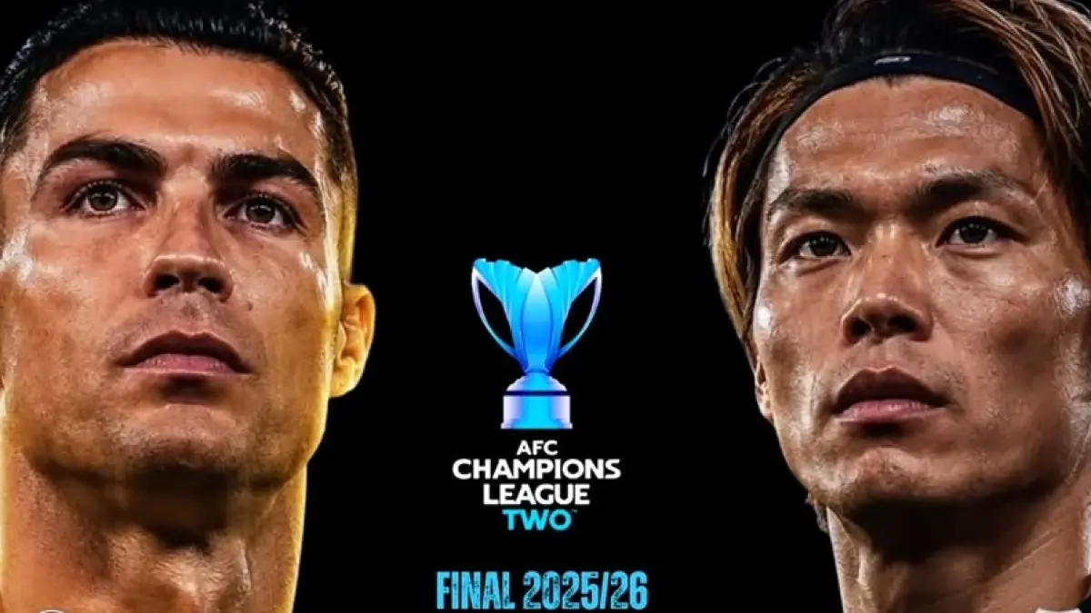 : Al Nassr FC akan berhadapan dengan Gamba Osaka pada partai puncak AFC Champions League (ACL) Two 2025/2026 yang digelar di Stadion Al-Awwal Park, Riyadh, Minggu (17/5/2026) dini hari WIB. (Sumber: Instagram @sportsdigestin)