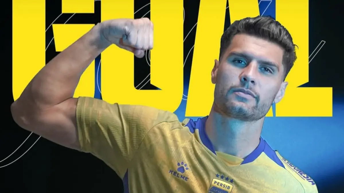 Julio Cesar cetak gol kemenangan Persib.Facebook/Persib