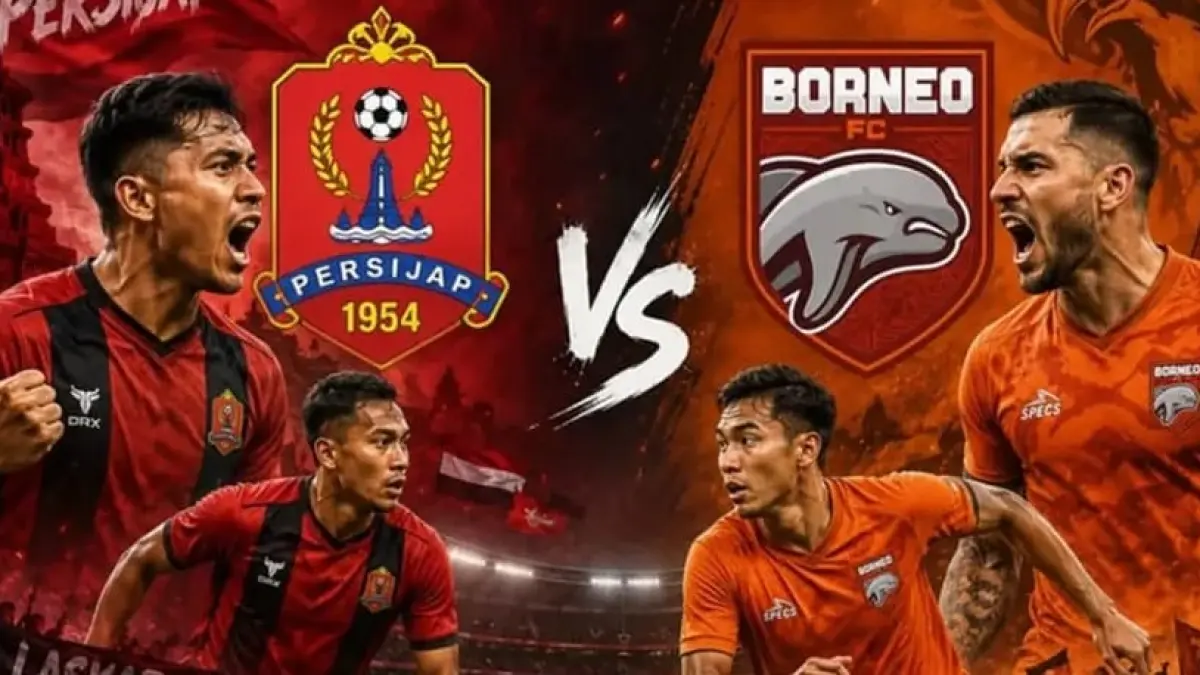 Persijap Jepara dijadwalkan menjamu Borneo FC di Stadion Gelora Bumi Kartini pada pekan ke-33 lanjutan BRI Super League 2025-2026, Minggu (17/5/2026) malam WIB. (Sumber: Instagram @samarindamedsos)