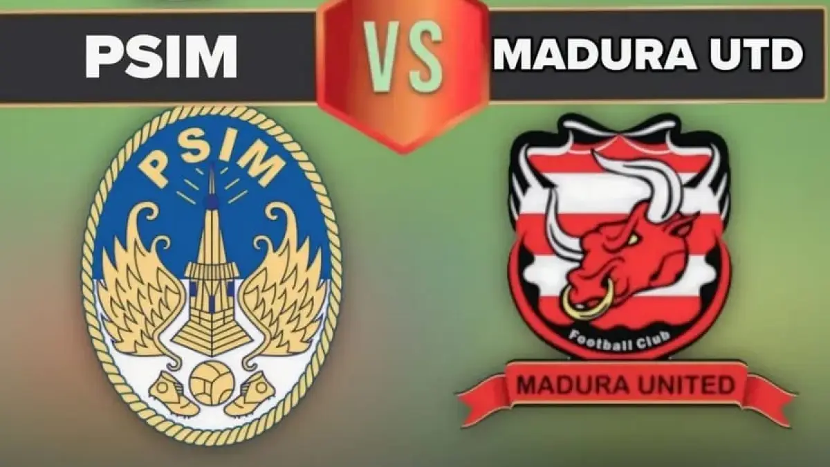 PSIM Yogyakarta bersiap menjajal kekuatan Madura United di Stadion Sultan Agung dalam laga lanjutan BRI Super League 2025/2026, Minggu (17/5/2026) malam WIB. (Sumber: Instagram @bolaindonesia_up)