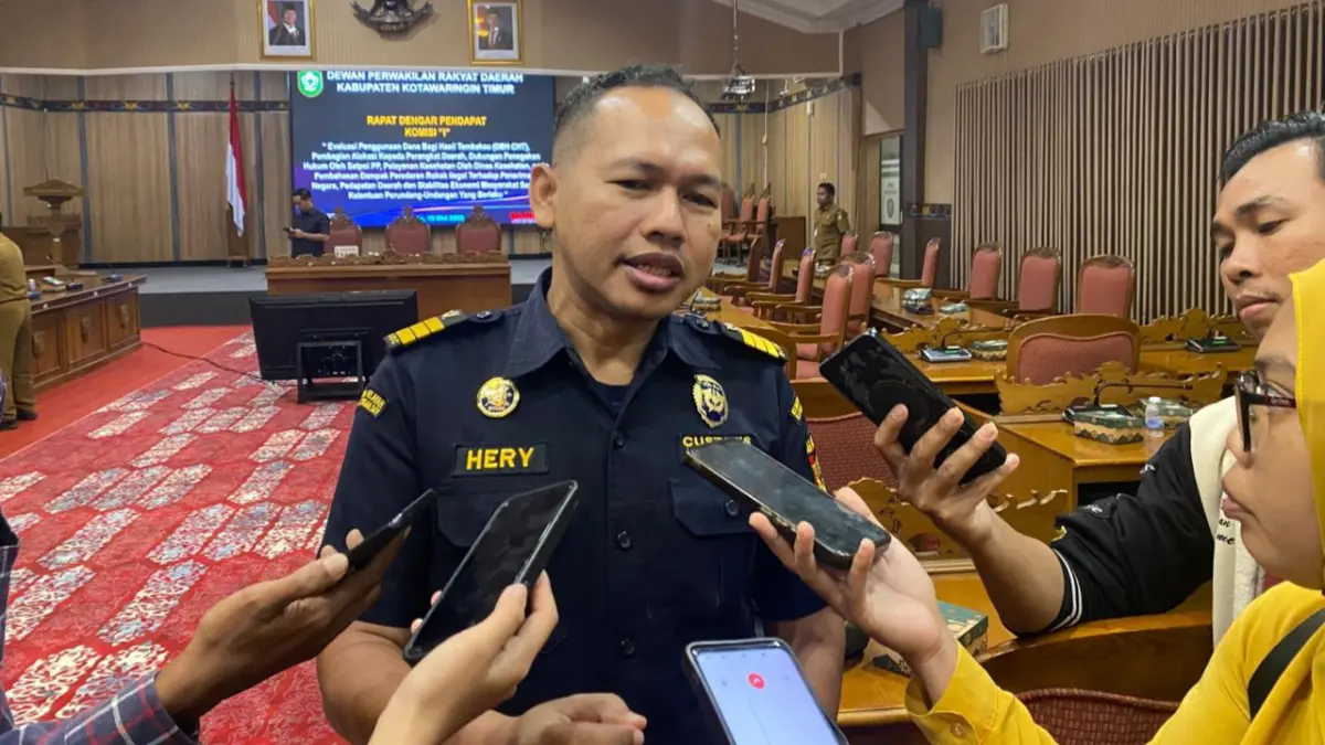 Kepala Seksi Kepatuhan Internal dan Penyuluhan KPPBC Sampit, Herry Purwono