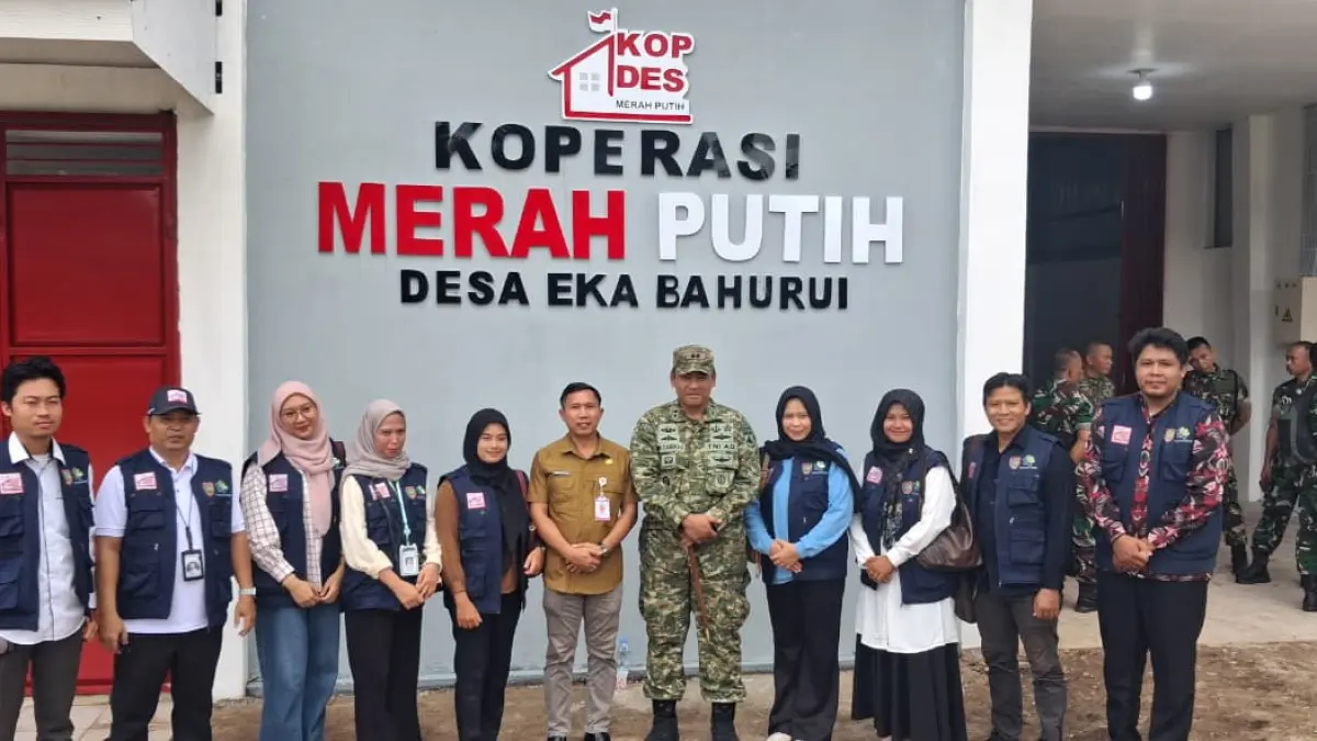 Peresmian Koperasi Desa Merah Putih di Desa Eka Bahurui, Sabtu (16/05/2026). Bahri/Kaltengpos.jawapos.com