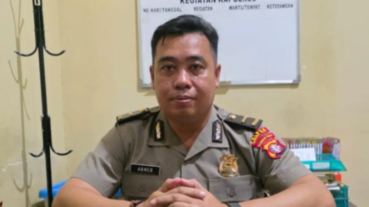 PS Kasi Humas Polres Gunung Mas, Ipda Abner luruskan isu 1 orang dikeroyok 40 orang.Humas