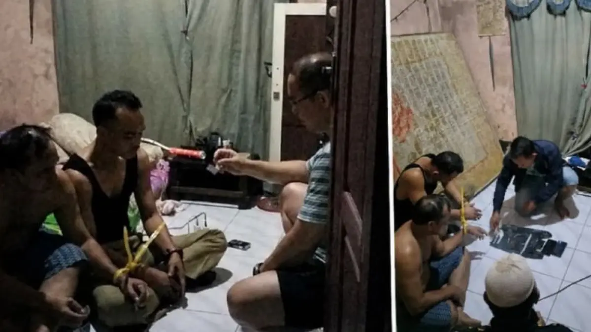 Camat Seruyan Hilir Timur dan rekannya digerebek saat nyabu. Humas