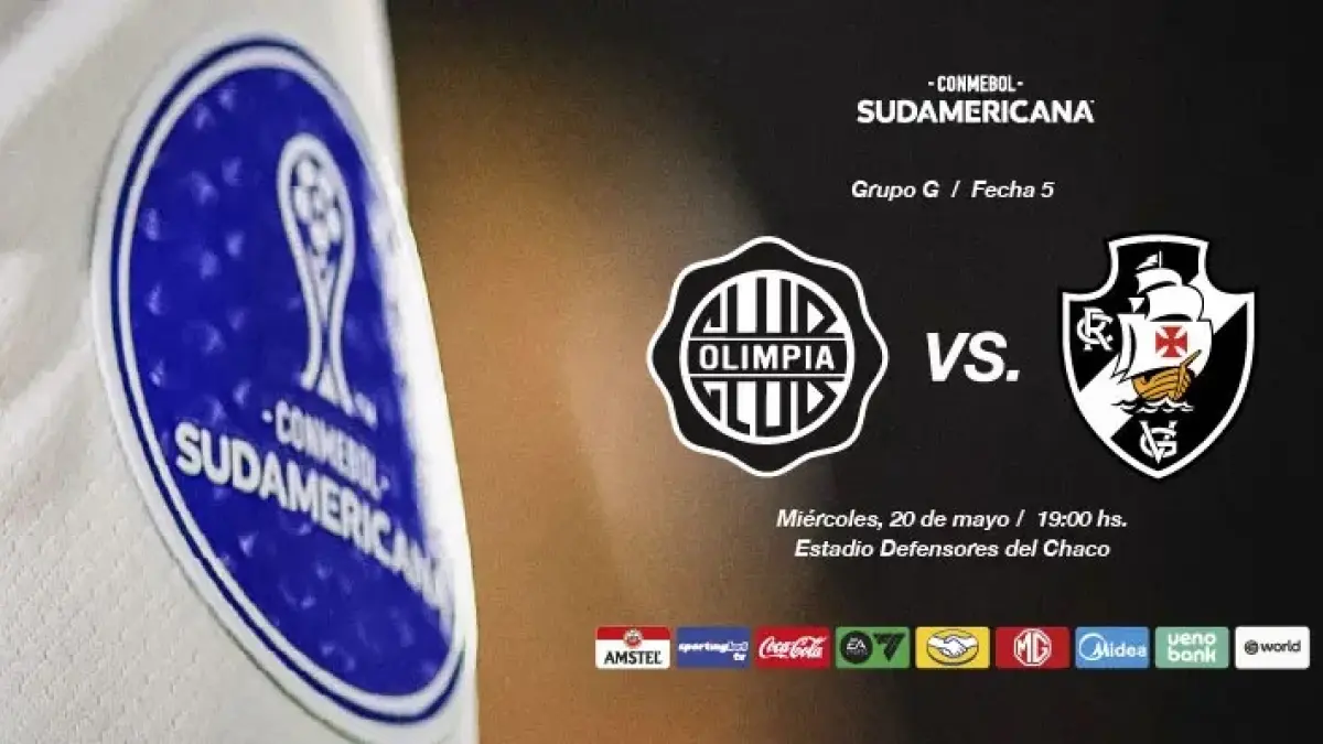 Olimpia bersiap menjamu Vasco da Gama di Estadio Defensores del Chaco dalam laga lanjutan penyisihan Grup G Copa Sudamericana 2026, Kamis (21/5/2026) dini hari WIB. (Sumber: tuti.com.py)
