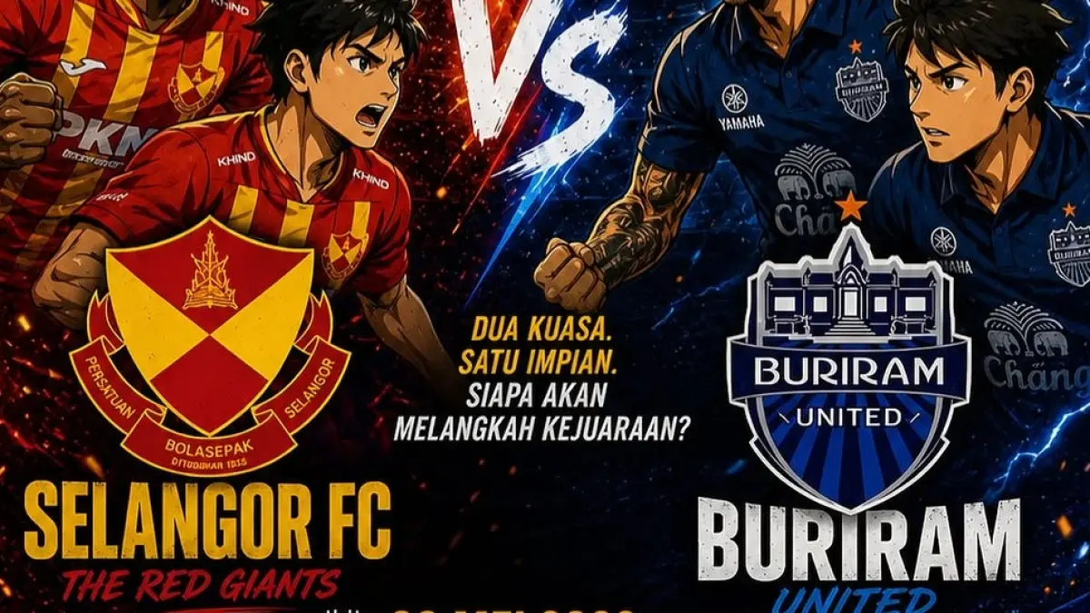 Selangor FC dan Buriram United akan saling menjajal kekuatan di MBPJ Stadium pada leg pertama babak final ASEAN Club Championship 2026, Rabu (20/5/2026) malam WIB. (Sumber: Instagram @thestadiumsemenyih)