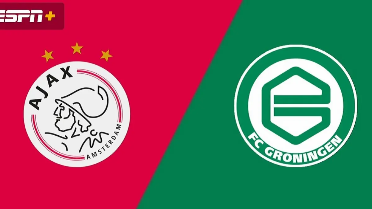 Ajax Amsterdam bersiap menjajal kekuatan FC Groningen di Stadion Kras, Volendam pada semifinal play-off Eredivisie 2025/2026 kualifikasi UEFA Confrence League, Kamis (21/5/2026) malam WIB. (Sumber: global.espn.com)