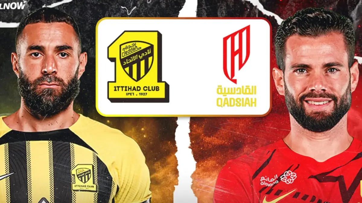 Al Ittihad bersiap menjajal kekuatan Al Qadsiah di King Abdullah Sports City Stadium pada pekan ke-34 lanjutan Liga Pro Saudi 2025-2026, Jumat (22/5/2026) dini hari WIB. (Sumber: khelnow.com)