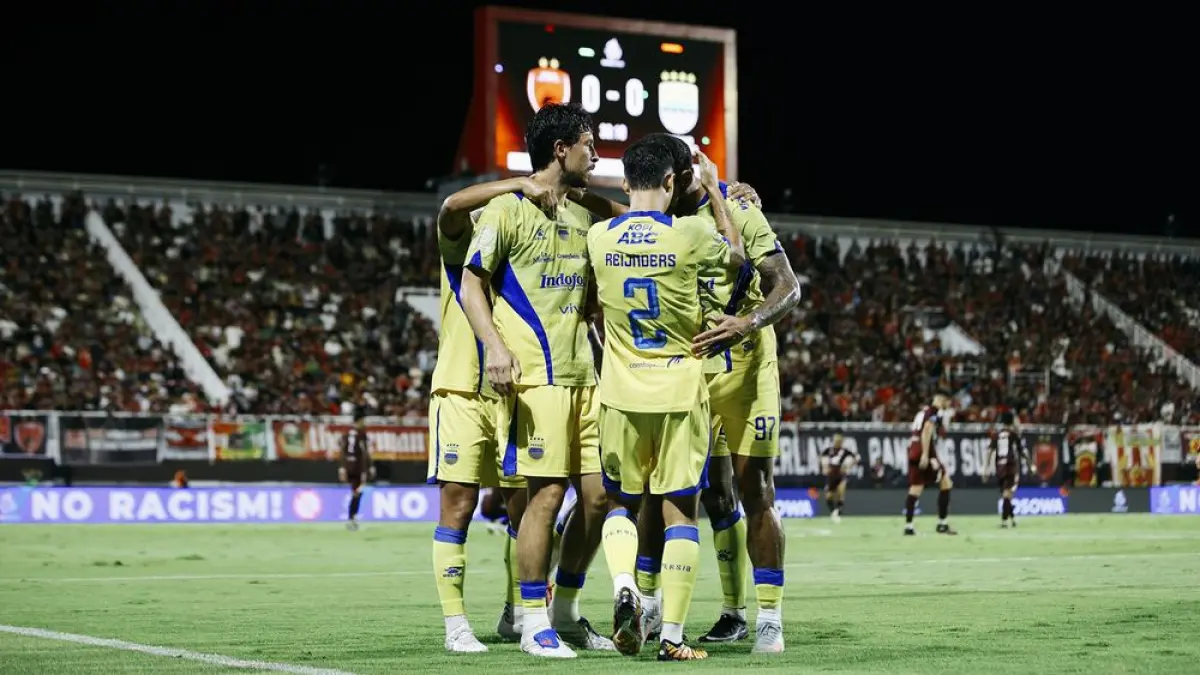 Para pemain Persib siap juara di laga terakhir.Persib.Id