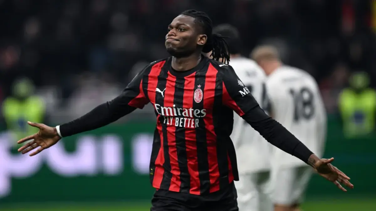 Rafael Leao masuk daftar jual AC Milan.Getty Images