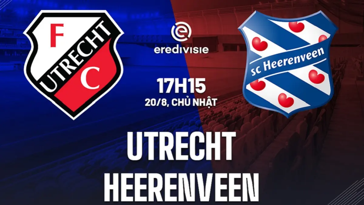 FC Utrecht akan menjajal kekuatan SC Heerenveen di Stadion Galgenwaard, Utrecht pada semifinal play-off Liga Konferensi UEFA, Jumat (22/5/2026) dini hari WIB. (Sumber: bongda24h.vn)    