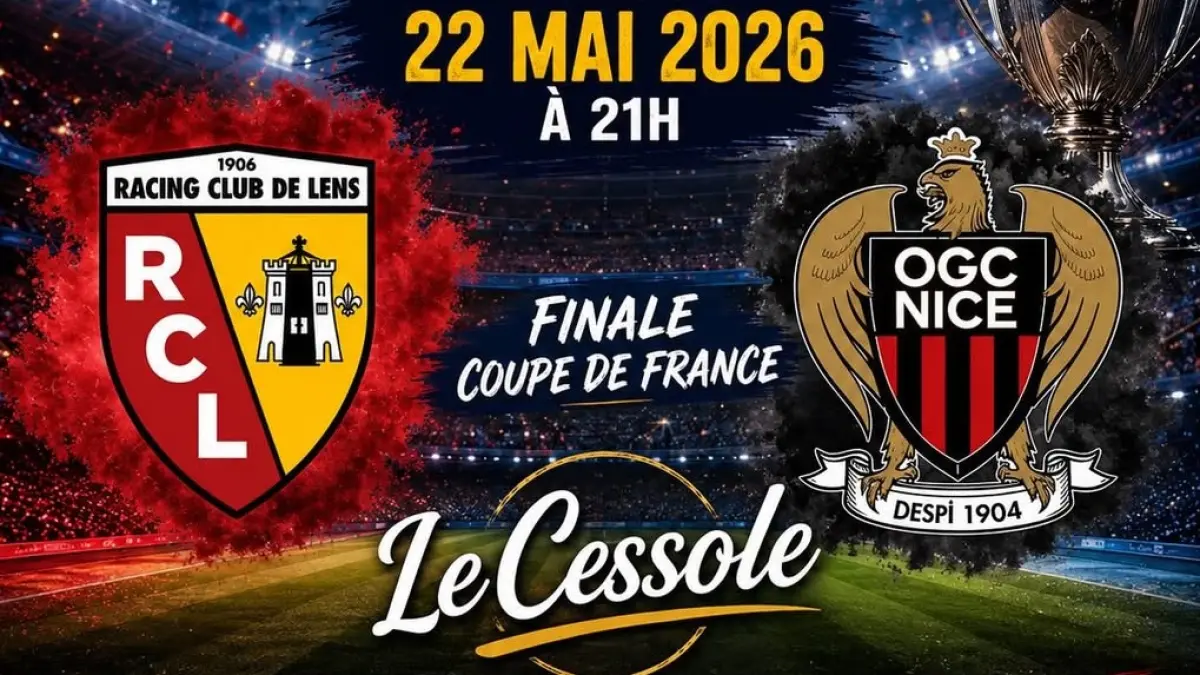 RC Lens dan OGC Nice akan saling bentrok di Stade de France pada partai final Coupe de France 2025-2026, Sabtu (23/5/2026) dini hari WIB. (Sumber: Instagram @lecessole)