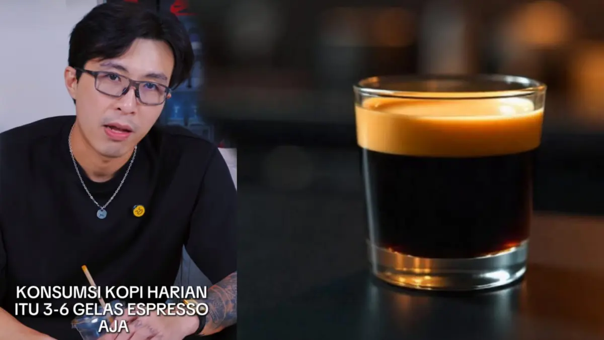 Dokter Tirta tentang batas harian kopi.