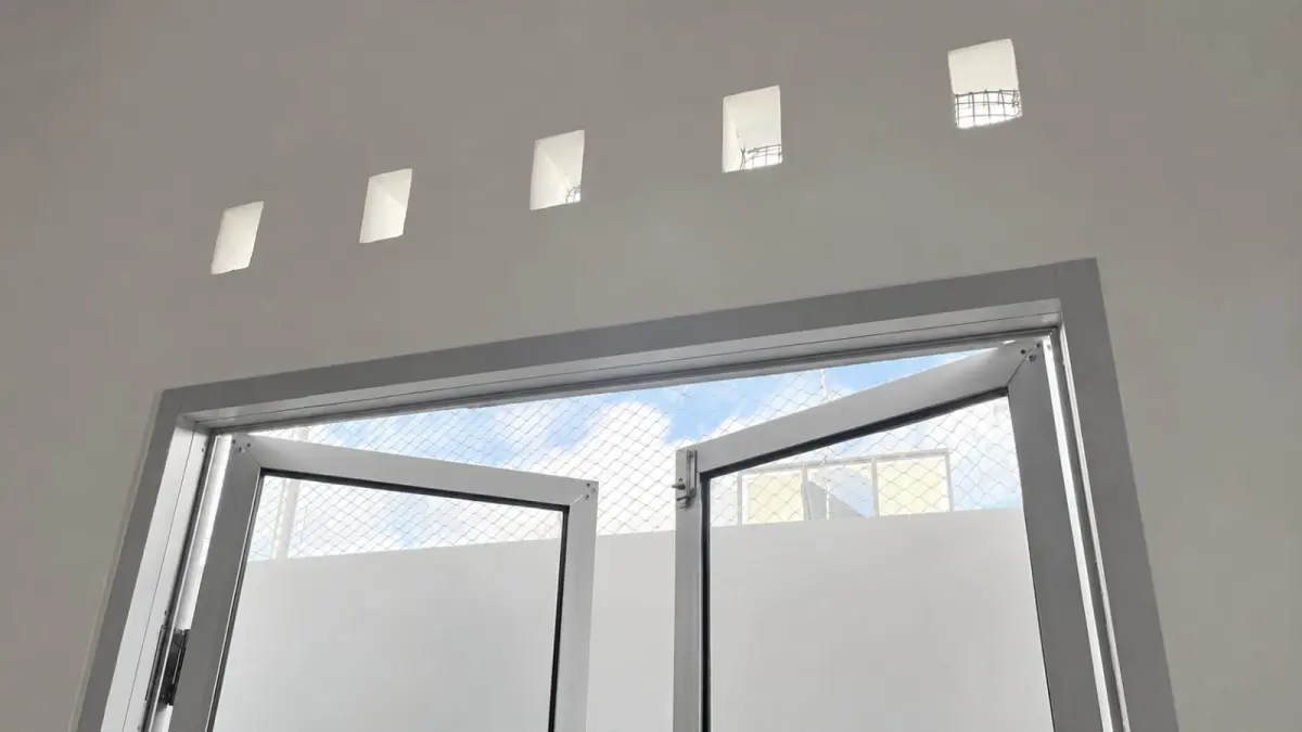 Jendela dan ventilasi dalam rumah. Ayu/kaltengpos.jawapos.com
