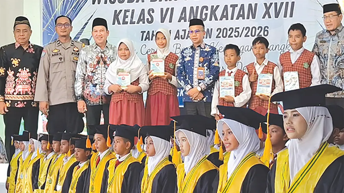 Pelepasan dan Wisuda Murid Kelas VI Angkatan ke-17 Tahun Ajaran 2025/2026.Humas